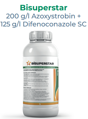 Bisuperstar / 200 g/l Azoxystrobin + 125 g/l  Difenoconazole SC / Liger Chemical / 2026 / 1 lt