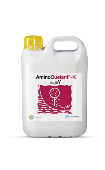 Aminoquelant-K Low pH / 5% Amino acid+10% Organic matter, 25% K2O, 1% N / Bioberica / 5 l, l