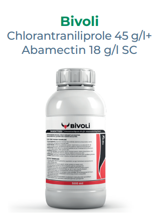 Bivoli / Chlorantraniliprole 45 g/l + Abamectin 18 g/l SC / Trustchem / 2025 / 500 ml / əd