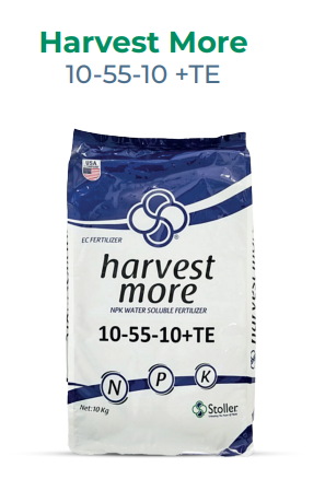 Harvest More 10-55-10+TE / NPK / Stoller / 2026 / 2.5 kq, əd