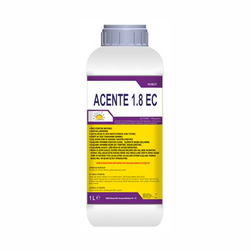 Acente 1.8 EC / Sunset Kimya (18 g/l Abamectin) 1 lt