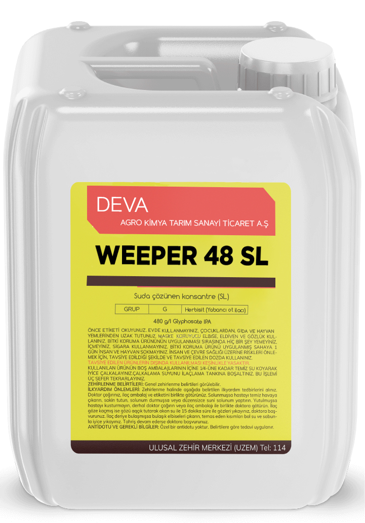 Weeper 48 SL / Deva Agro (Glyphosate isopropilamin 48%), 20l, l